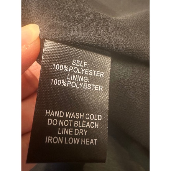 Lulus Floral Maxi‎ Dress Black Yellow Pink Botanical Print Ruffle Sleeve - Picture 9 of 17